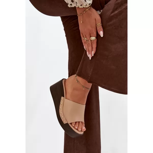  Dámské nazouváky BOTO ARIONNE 41253 BEIGE 