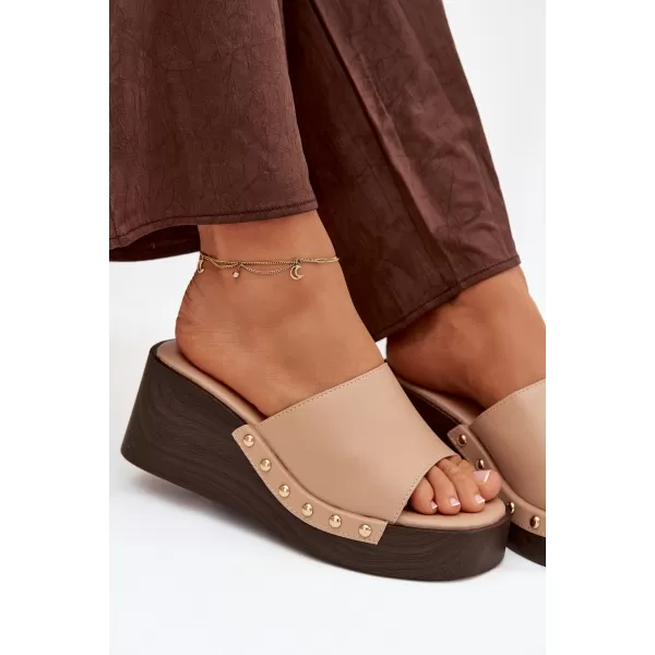  Dámské nazouváky BOTO ARIONNE 41253 BEIGE 