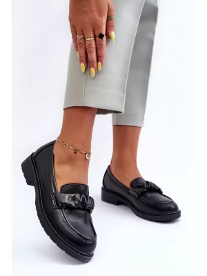 Dámské mokasíny S.BARSKI HY335 BLACK