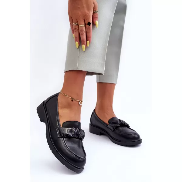  Dámské mokasíny S.BARSKI HY335 BLACK 