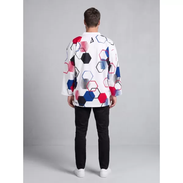  Unisex dres premium ALTISPORT VOJ/ALU036DRES01 HEXA BÍLÁ 