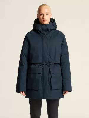 Dámská zateplená parka CRAFT Corp. Urban Padded Parka W TMAVĚ MODRÁ