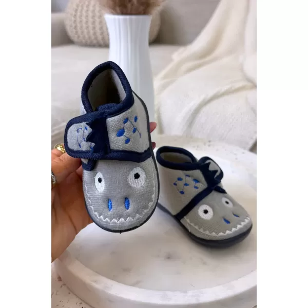  Dětské pantofle BOTO JESELLE 40789 GREY 