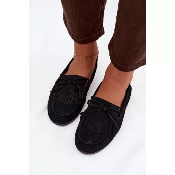  Dámské mokasíny BOTO JANELISSE 41308 BLACK 