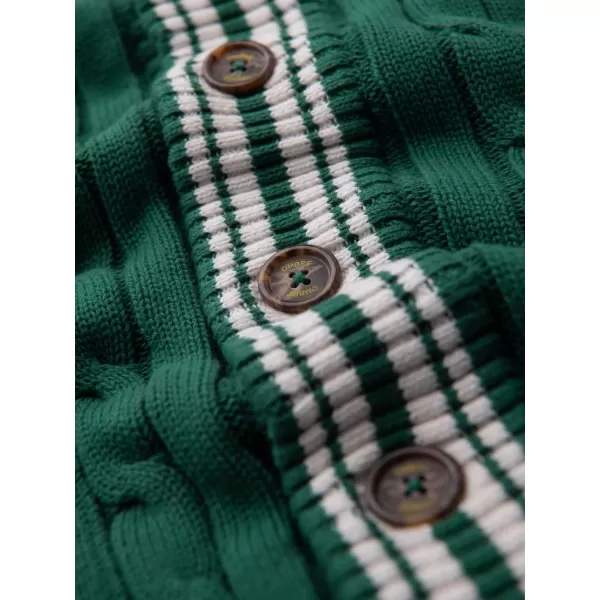  Pánský kardigan OMBRE OM-SWCD-0152 GREEN 