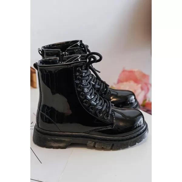  Dětské boty BOTO TIBBIE 27992 BLACK 