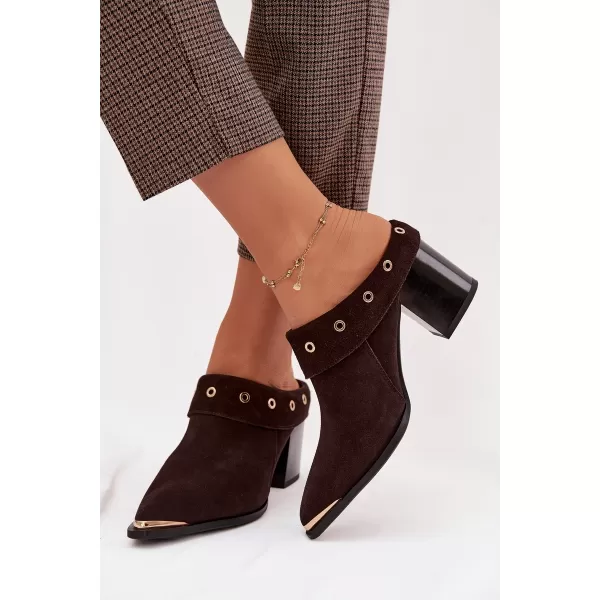  Dámské boty D&A CR61-3059 BROWN 