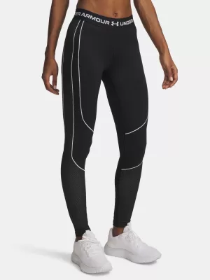 Dámské legíny UNDER ARMOUR UA COLDGEAR TEXTURED LEGGING 6003997-003 ČERNÁ