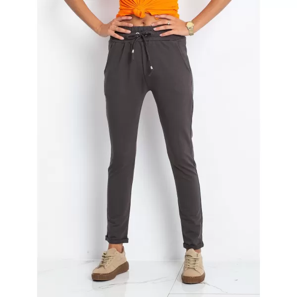  Dámské tepláky BASIC FEEL GOOD RV-DR-3698.08X DARK KHAKI 