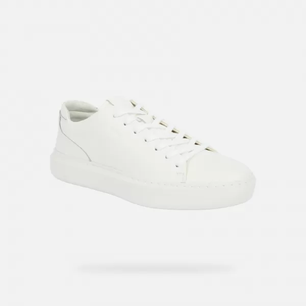  Pánské tenisky GEOX DEIVEN G014493 BÍLÁ 