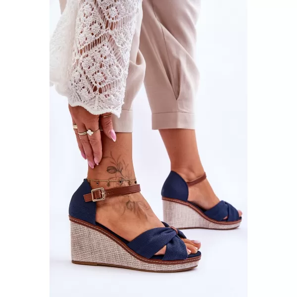  Dámské sandály BOTO DAPHNE 25416 NAVY 