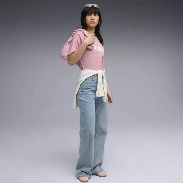  Dámské triko PUMA ESS NO. 1 LOGO RELAXED TEE 684970-65 POISED PINK 