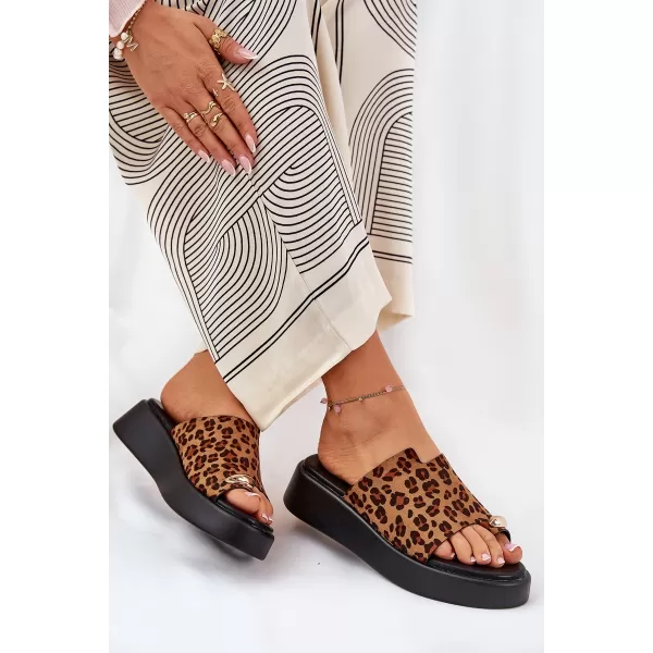  Dámské sandály BOTO SAQESSE 36267 LEOPARD 