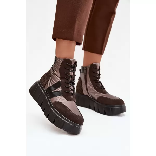  Dámské boty VINCEZA 58562 BROWN 