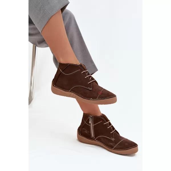  Dámské boty ARTIKER 57C2117 BROWN 