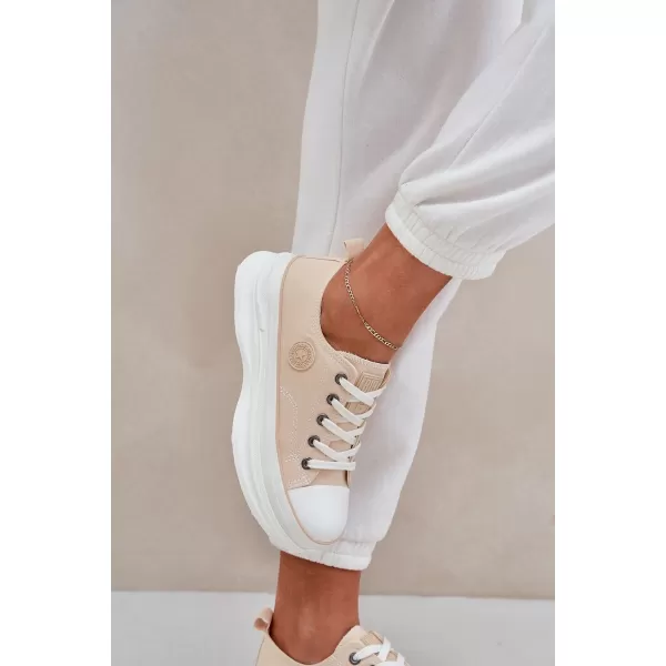  Dámské tenisky BIG STAR NN274127 BEIGE 