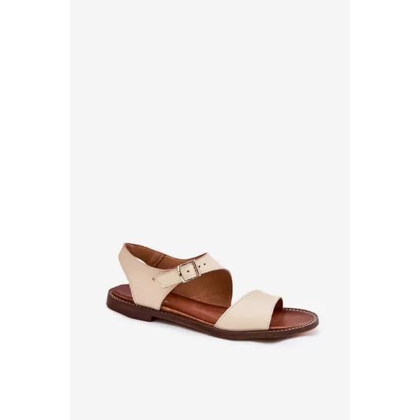  Dámské sandály ZAZOO 3014 BEIGE 