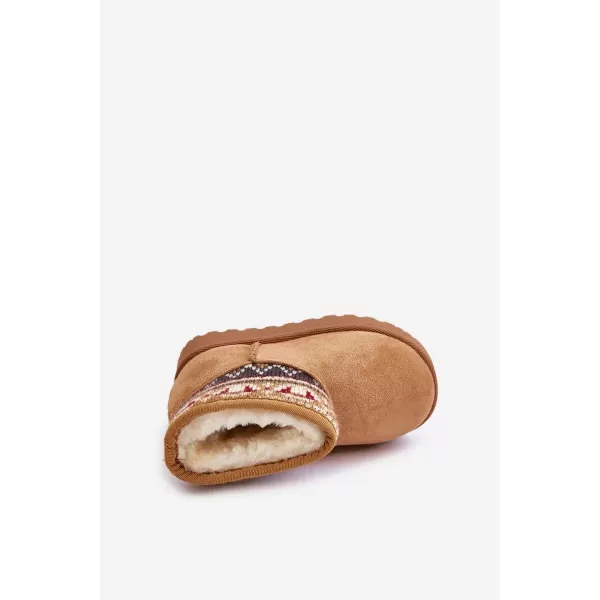  Dětské boty BOTO MIRIRAE 34582 CAMEL 