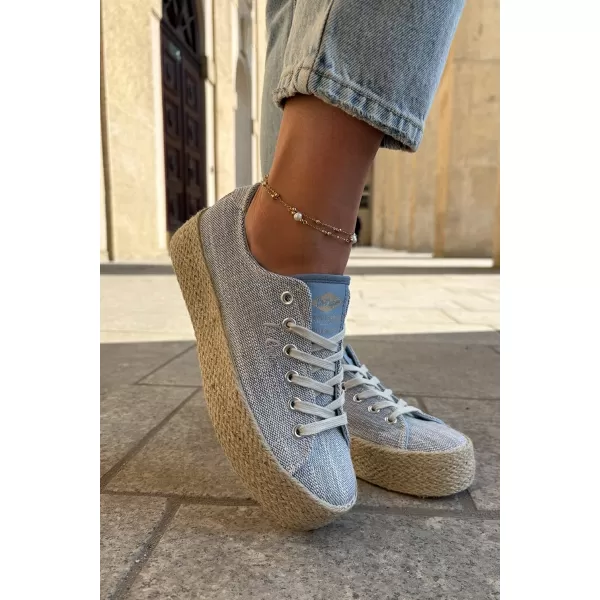  Dámské tenisky LEE COOPER LCW-25-02-3284 LIGHT BLUE 