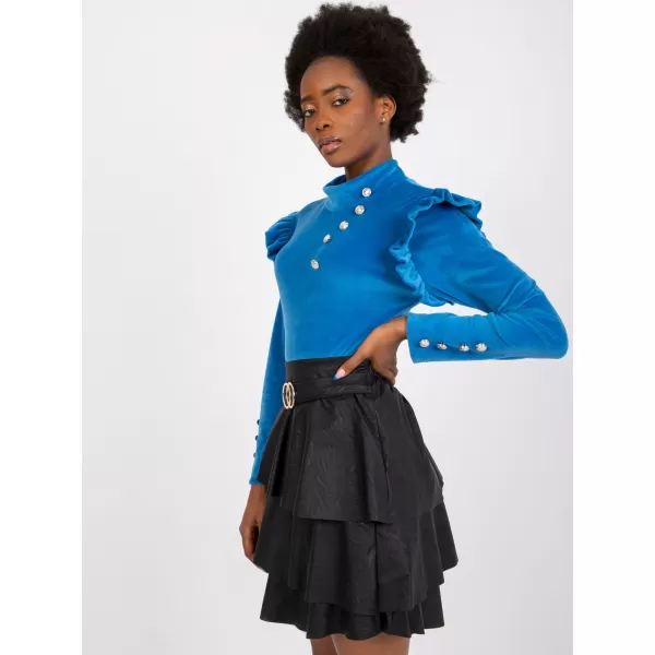  Dámská halenka ITALY MODA DHJ-BZ-6533A.44P DARK BLUE 