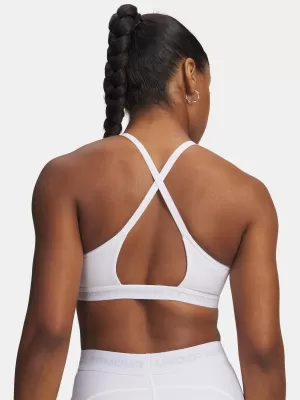 Dámská podprsenka UNDER ARMOUR CROSSBACK LOW BRA 1386424-102 BÍLÁ