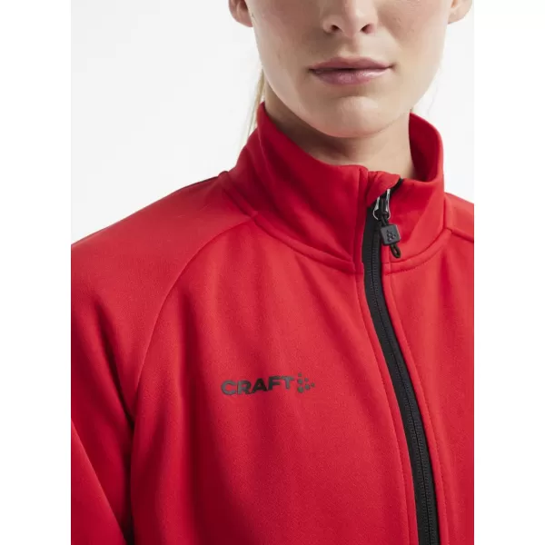  Dámská bunda CRAFT Corp. ADV Unify Jacket W JASNĚ ČERVENÁ 