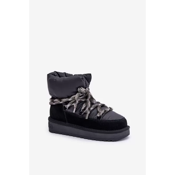  Dámské sněhule D.FRANKLIN DFSH375003 BLACK 