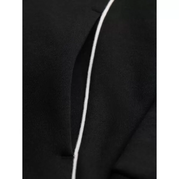  Pánská mikina OMBRE OM-SSNZ-0250 BLACK 