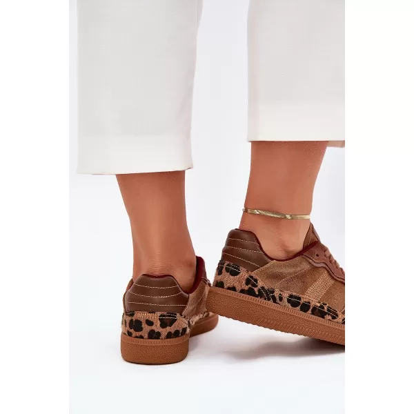  Dámské tenisky LOPEZ JUST DARE SS2D4017 BROWN/BEIGE 