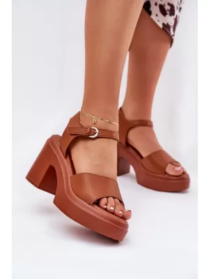 Dámské sandály BOTO KORLEVIA 36034 CAMEL