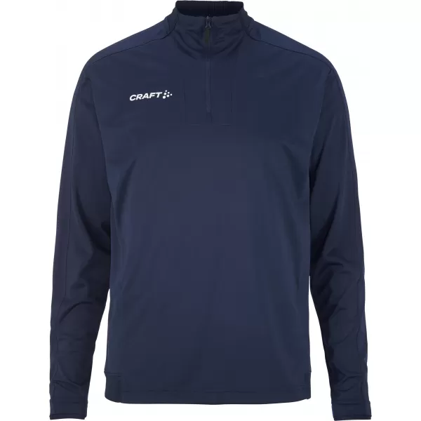  Pánská tréninková bunda s 1/4 zipem CRAFT TW Evolve 2.0 Half Zip M NÁMOŘNÍ MODRÁ 