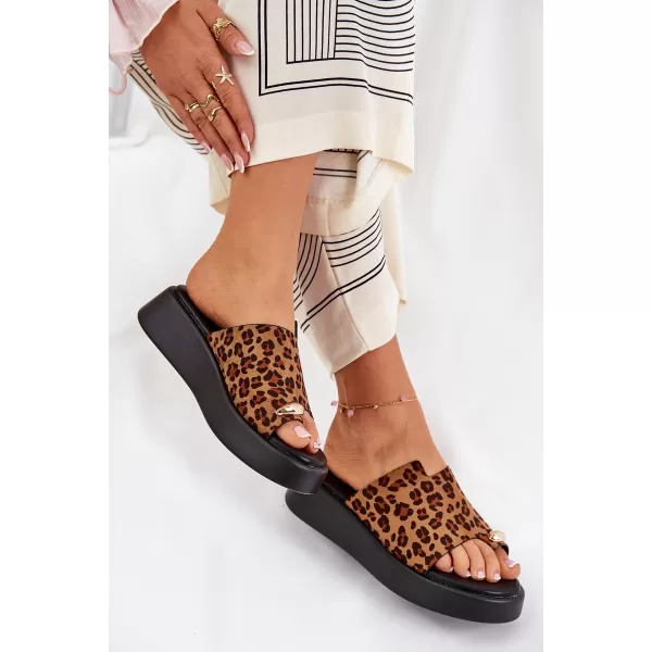  Dámské sandály BOTO SAQESSE 36267 LEOPARD 