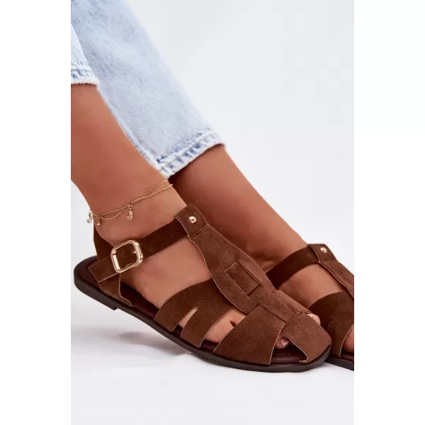  Dámské sandály BOTO BELANESSA 41616 BROWN 