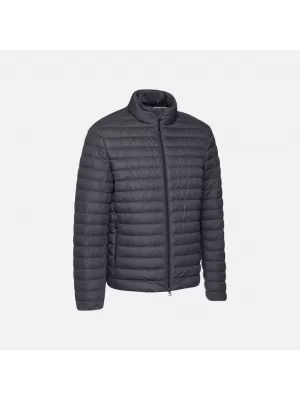 Pánská bunda GEOX WARRENS G012300 TMAVĚ MODRÁ