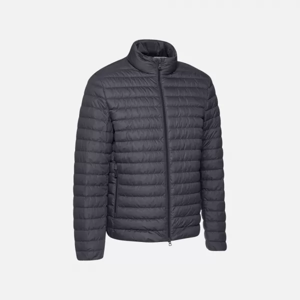  Pánská bunda GEOX WARRENS G012300 TMAVĚ MODRÁ 