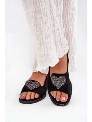 Dámské sandály S.BARSKI KV27-018 BLACK