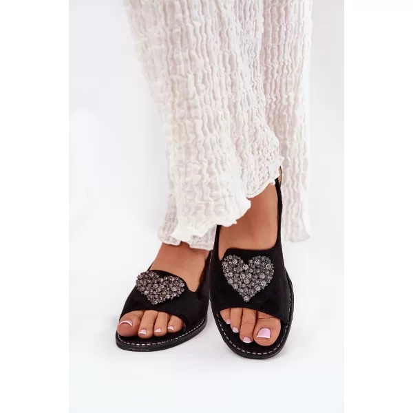  Dámské sandály S.BARSKI KV27-018 BLACK 