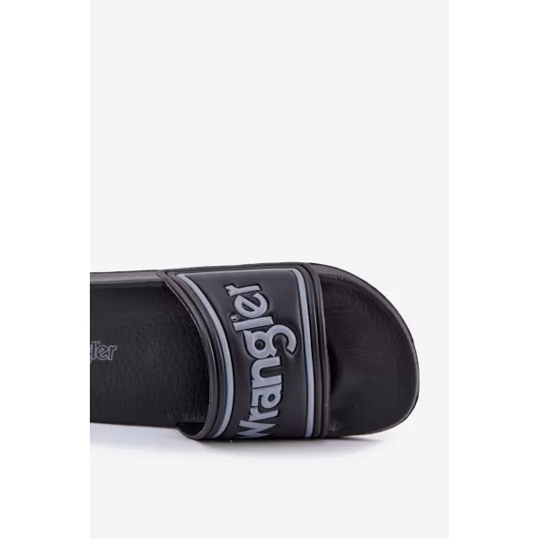  Pánské pantofle WRANGLER AVERELL 20251042.25Y BLACK 
