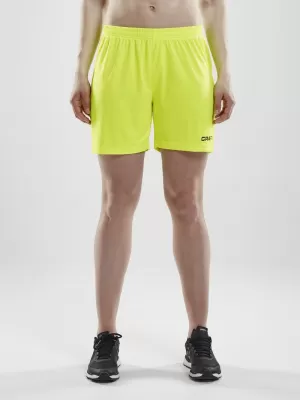 Dámské brankářské šortky CRAFT TW Squad Go GK Shorts W FLUO