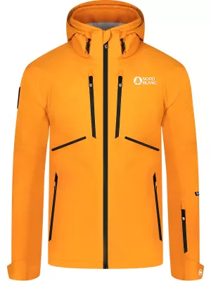 Pánská lyžařská bunda NORDBLANC BRAN NBWJM8294 ORANŽOVÁ