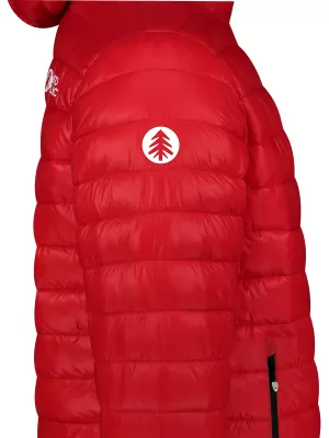 Pánská zimní bunda NORDBLANC SNARL NBWJM8260 ČERVENÁ