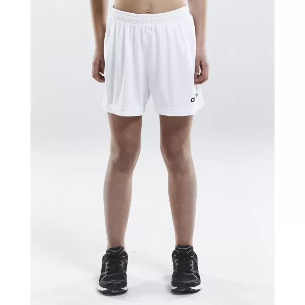  Dětské sportovní kraťasy CRAFT TW Squad Go Short Solid Jr BÍLÁ 
