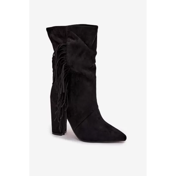  Dámské boty BOTO ZATEPLENÉ 40514 BLACK 