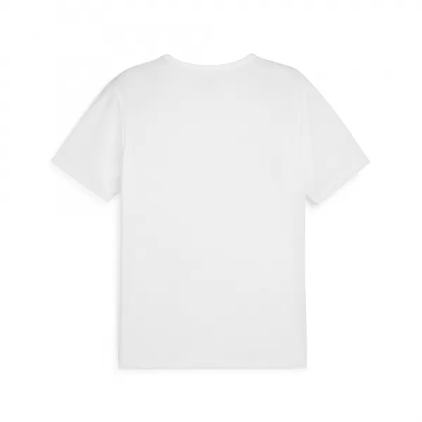  Pánské funkční triko PUMA TEAMRISE MATCHDAY JERSEY 706132_04 PUMA WHITE/PUMA BLACK 