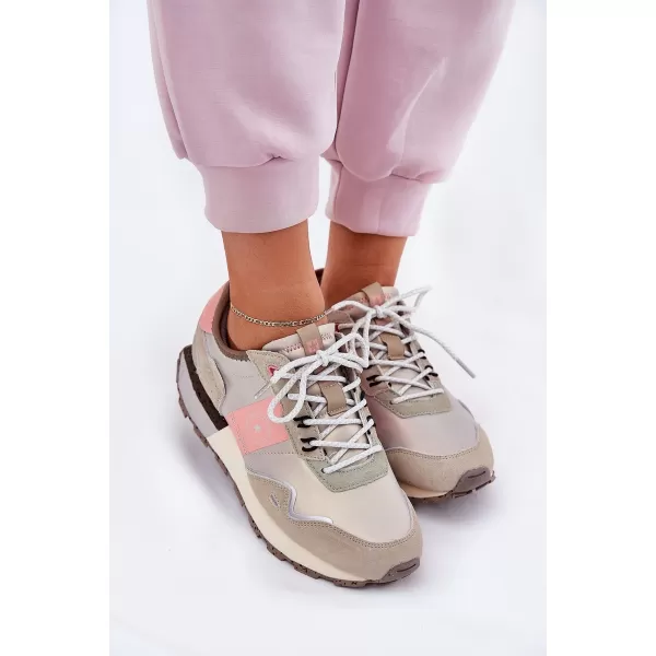  Dámské tenisky BIG STAR RR274243 PINK/GREY 