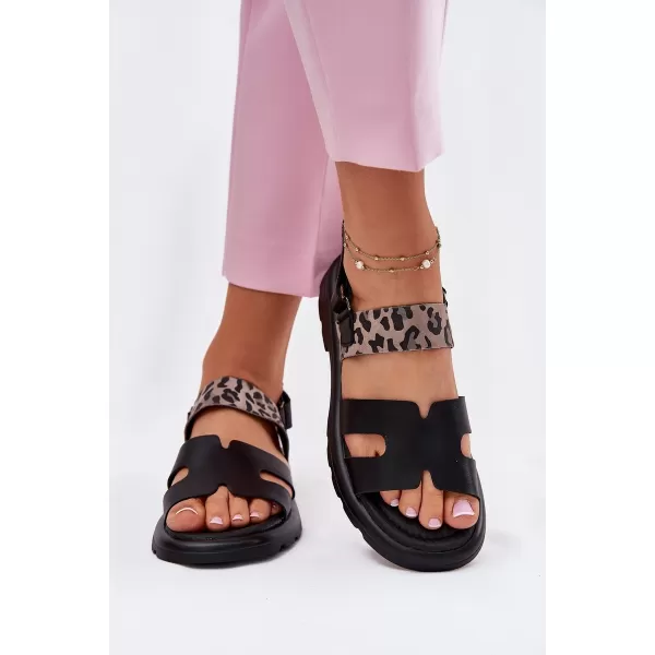  Dámské sandály VINCEZA 66780 BLACK 