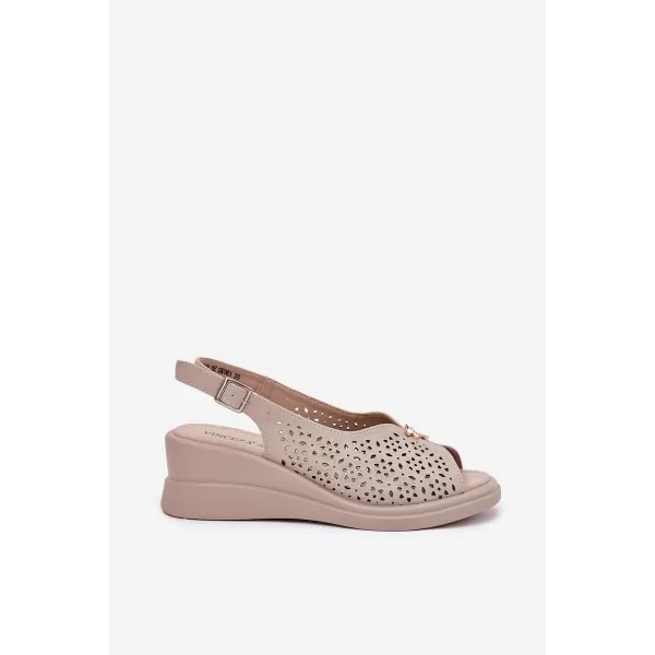 Dámské sandály VINCEZA 41476 BEIGE 