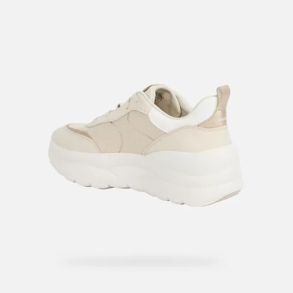 Dámské tenisky GEOX XTROS G012868 KRÉMOVÁ 