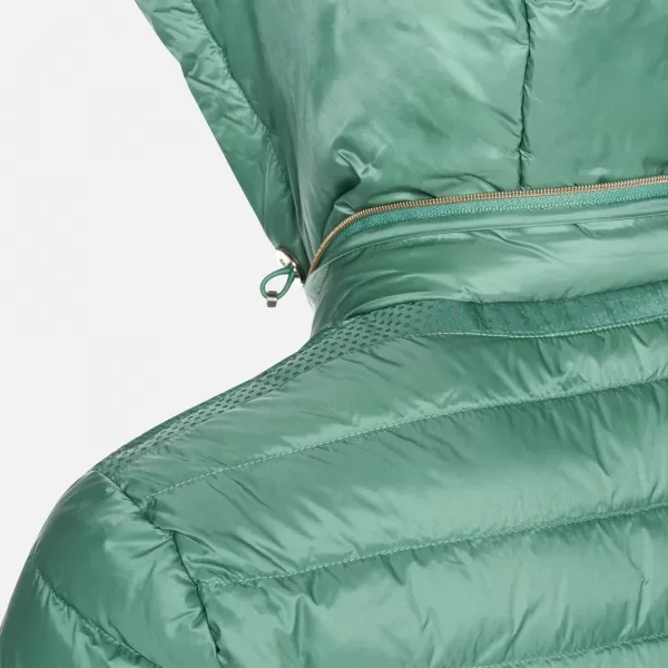  Dámská péřová bunda GEOX JAYSEN G012392 TYRKYSOVÁ 