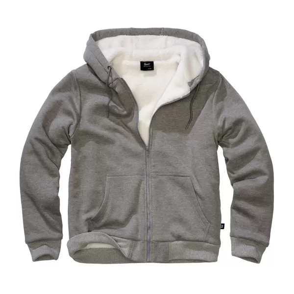  Pánská mikina BRANDIT 5038 DK.GREY MELANGE 